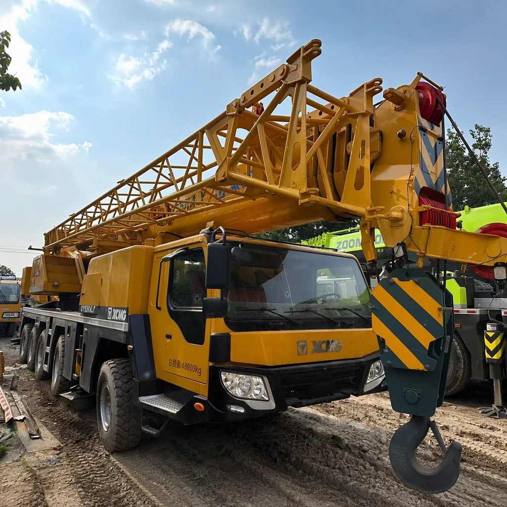 Used XCMG QY85KA 85 Ton Truck Crane for Sale – Excellent Condition